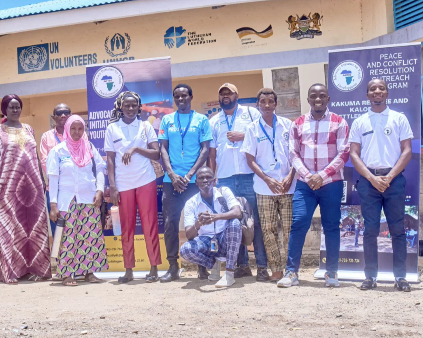 The Team Leaders for The Peace Campaign, Kakuma Refugee Camp